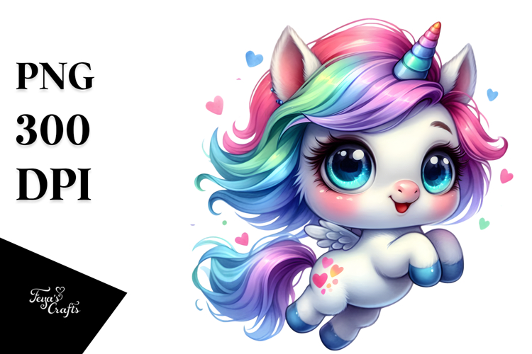 Unicorn Clipart Image 16