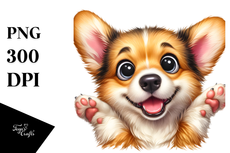 Corgi Clipart Image 16