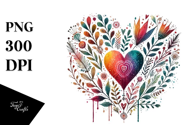Transparent Heart Clipart Image 9