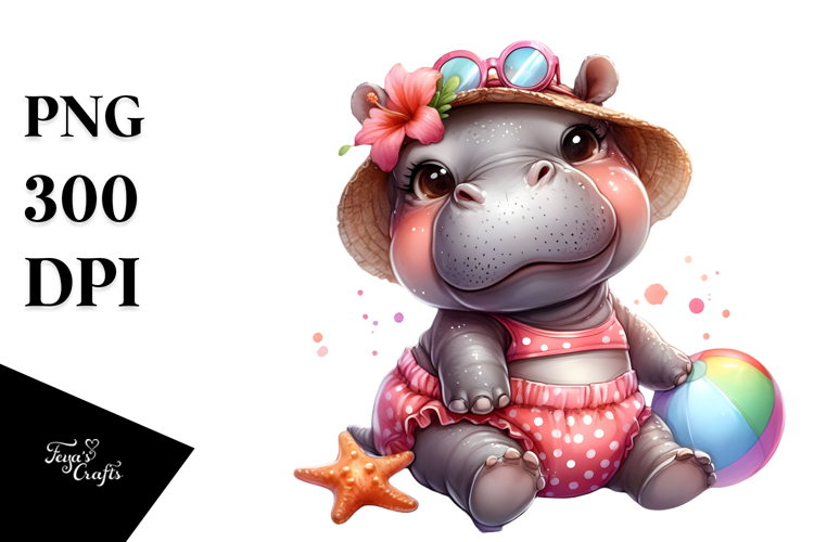 Hippo Clipart Image 19