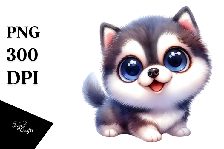 Expressive Siberian Husky