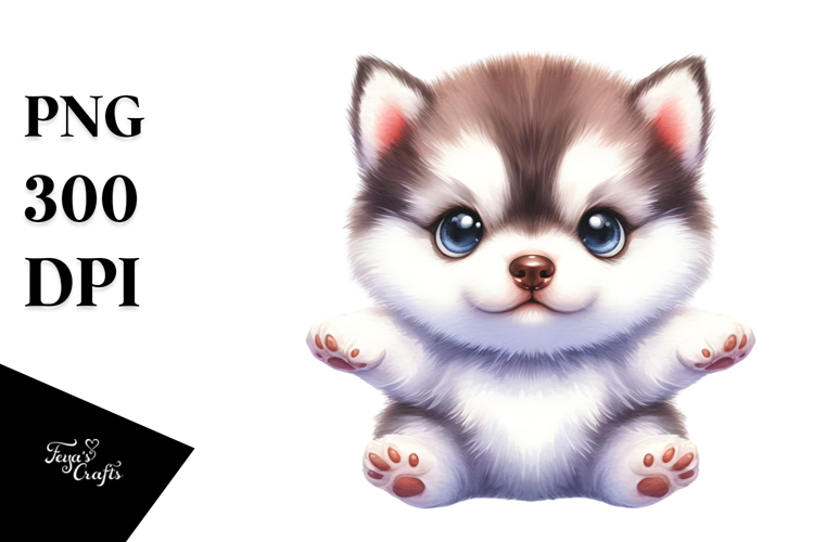 Expressive Siberian Husky