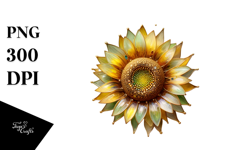 Sunflower Clipart Image 20