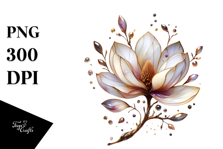 Magnolia Clipart Image 13