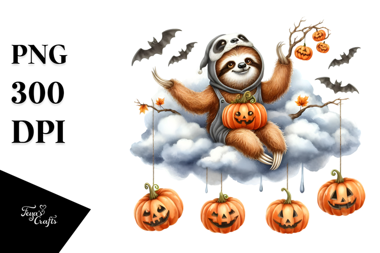 Sloth Clipart Image 16