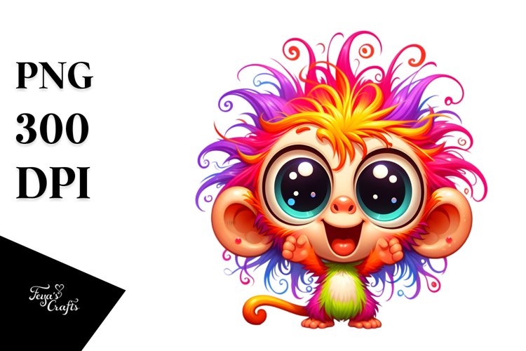 Crazy Hair Clipart Image 12