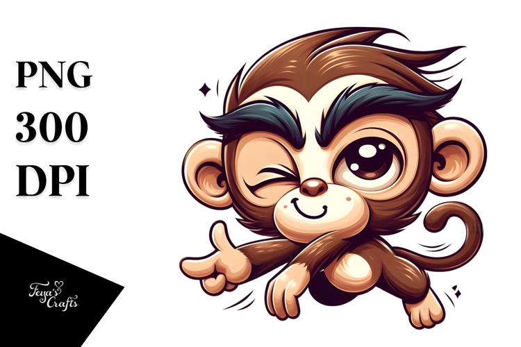 Monkey Clipart Image 6