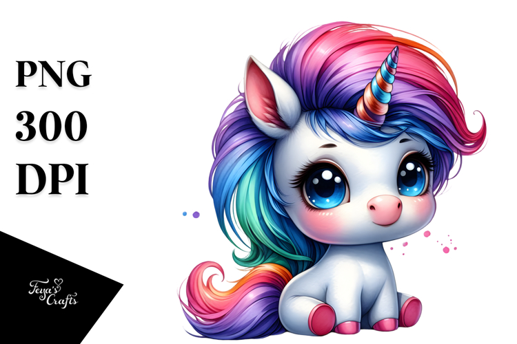 Unicorn Clipart Image 17