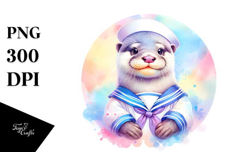 Otter Clipart Image 11