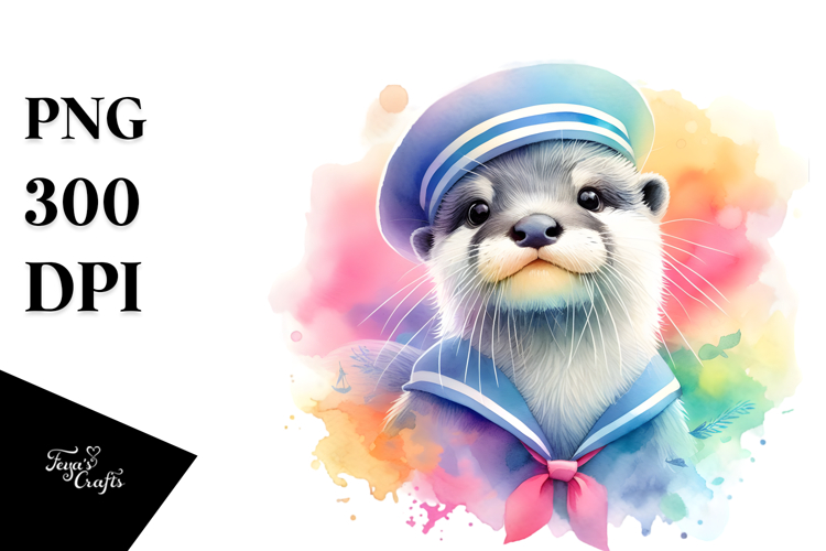 Otter Clipart Image 10