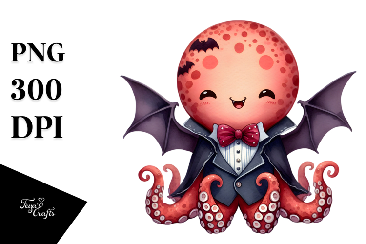 Cute Vampire Clipart Image 5