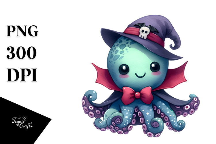Cute Vampire Clipart Image 4
