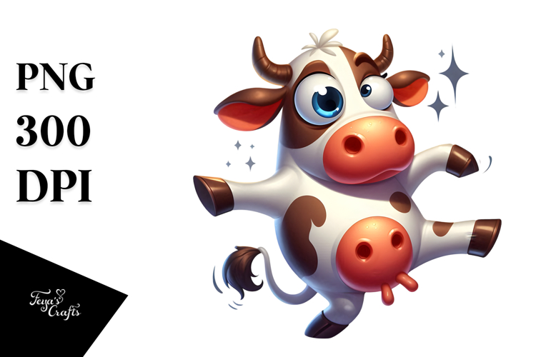 Cartoon Cow Image 24