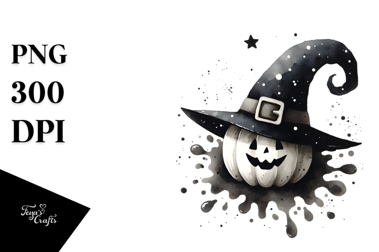 Whimsical Witch Hat Image, High-Quality PNG