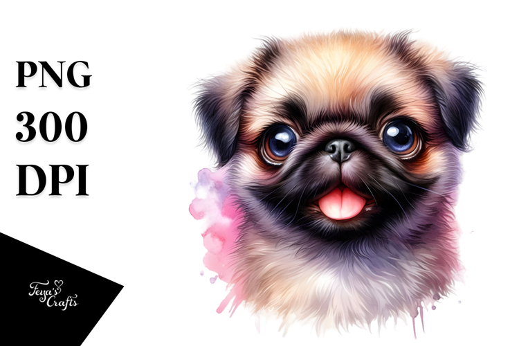 Pug Clipart Image 17