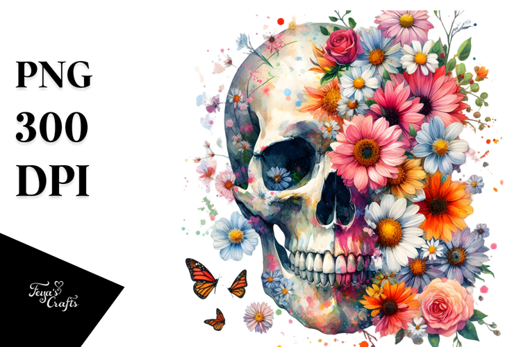 Flower Sticker Png Image 7