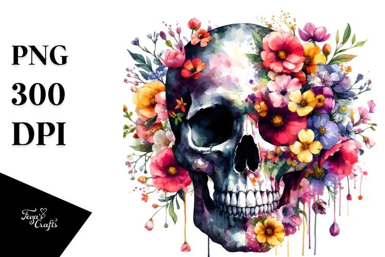 Flower Sticker Png Image 12