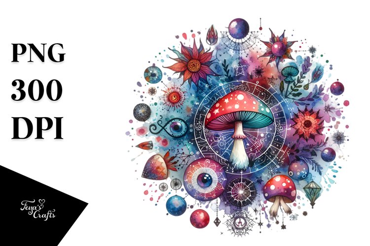 Mushroom Clipart Image 7