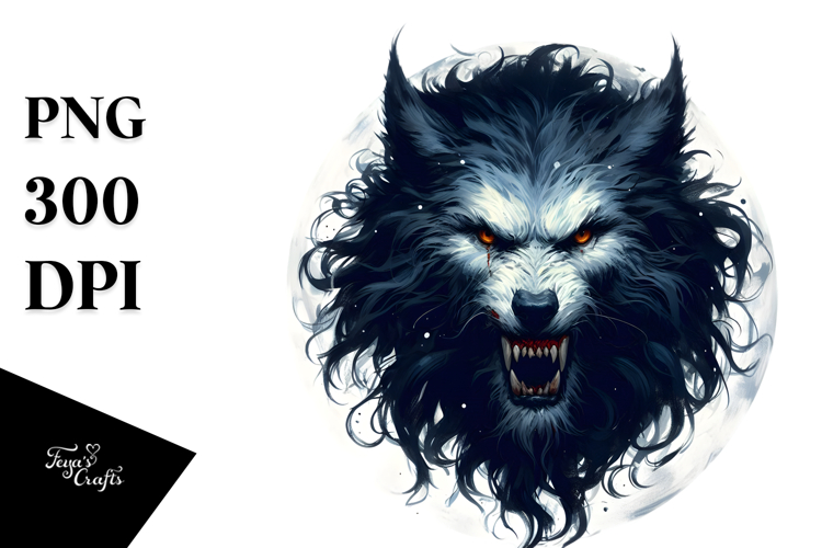 Werewolf Clipart Image 3
