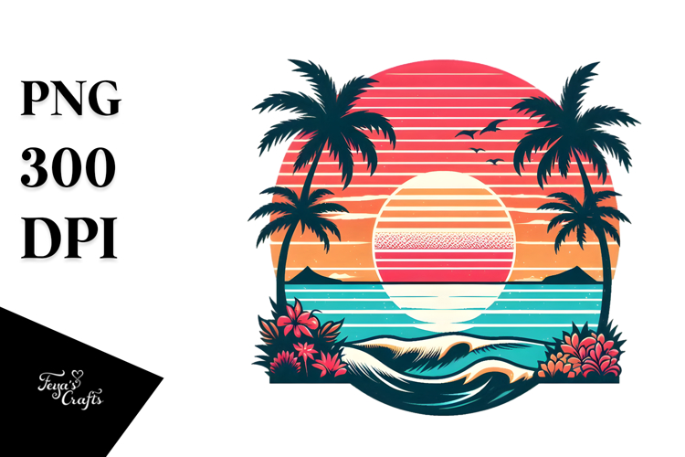 Sunset Clipart Image 2