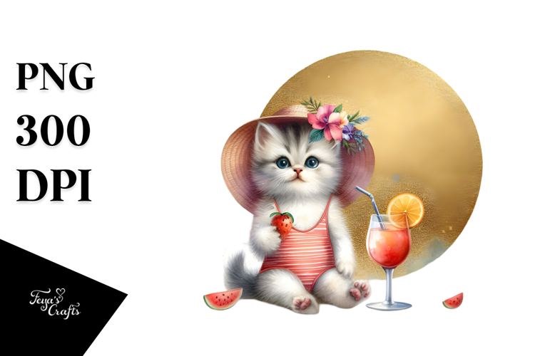 Kitten Clipart Image 24