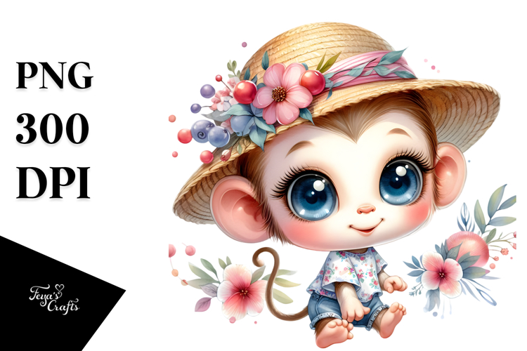 Monkey Clipart Image 17