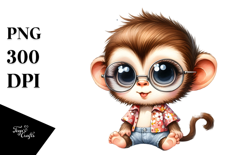 Monkey Clipart Image 16