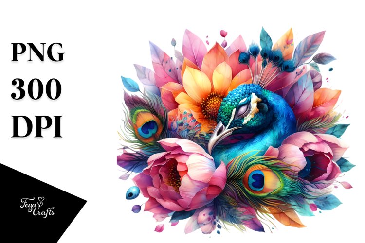 Peacock Clipart Image 10