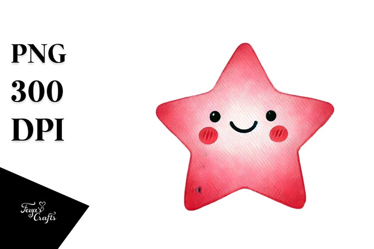 Smiling Star PNG