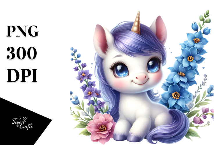Unicorn Clipart Image 11