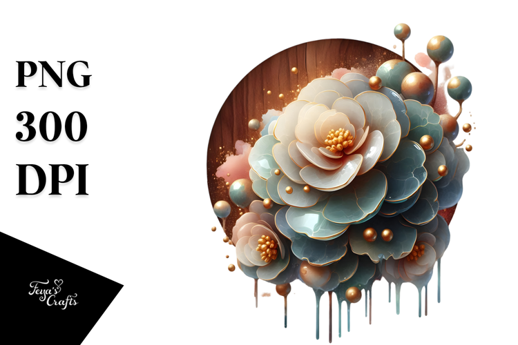 Glossy Begonia PNG