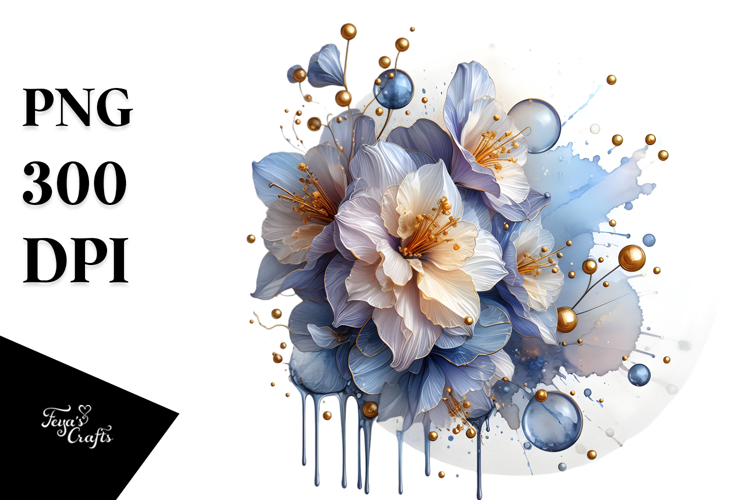 Abstract Material Delphinium PNG