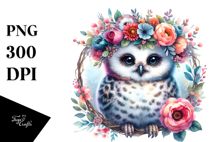 Floral Wreath Clipart Image 9