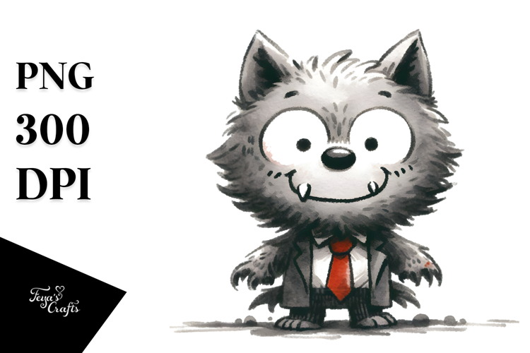 Werewolf Clipart Image 5