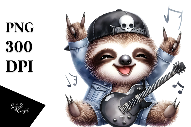 Sloth Clipart Image 15