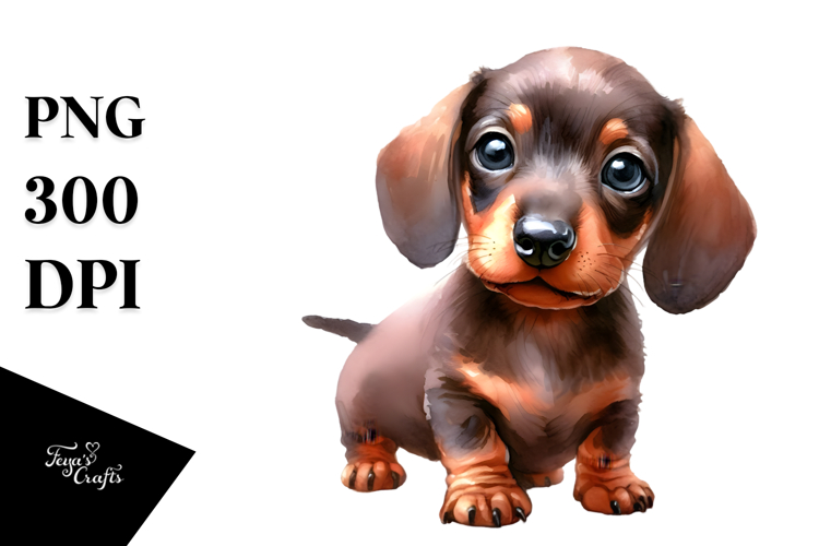Dachshund Clipart Image 6