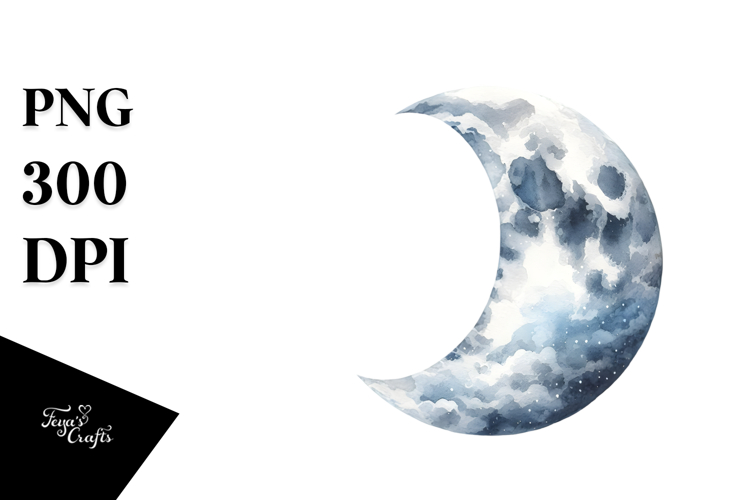 Simple Half Moon, Transparent PNG