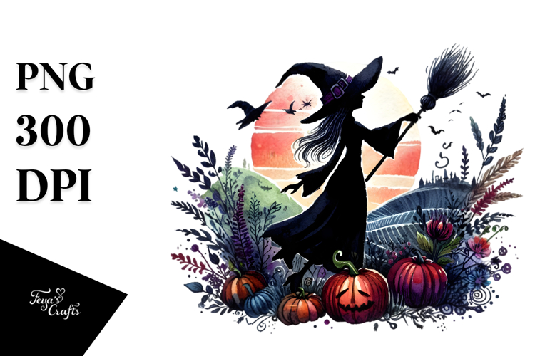Witch Clipart Image 11