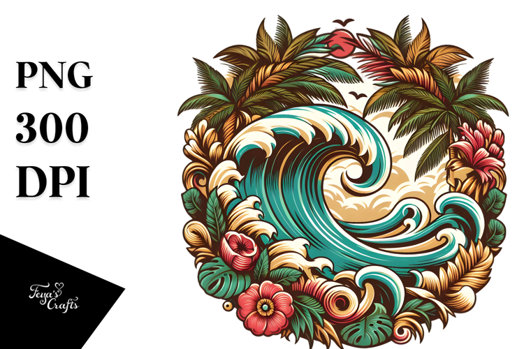 Waves Clipart Image 20