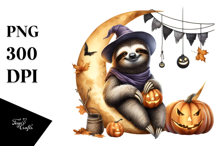 Sloth Clipart Image 2