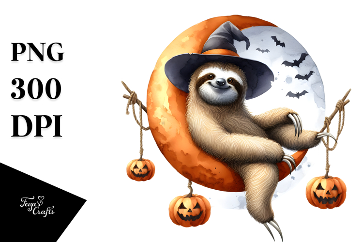 Sloth Clipart Image 15