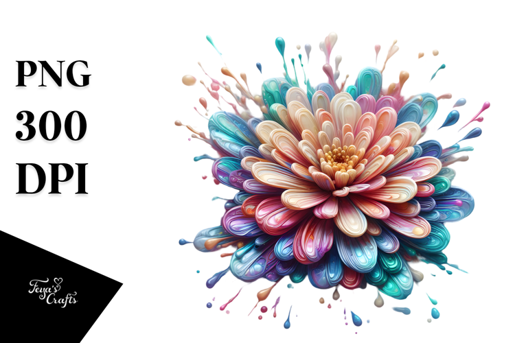 Shiny Zinnia Art, 20 oz Tumbler