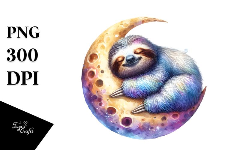 Sloth Clipart Image 22