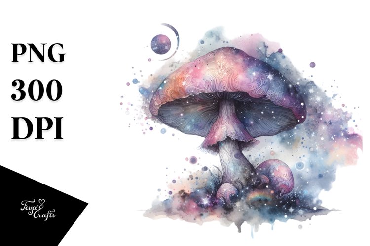 Mystical Celestial Mushroom example image 1