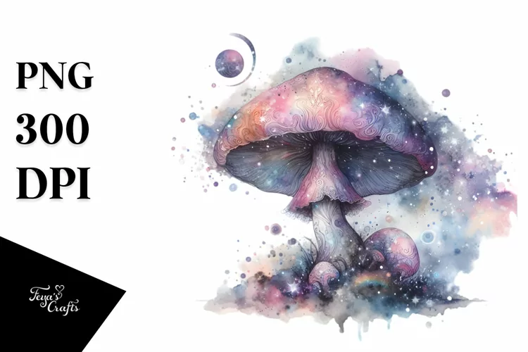 Mystical Celestial Mushroom