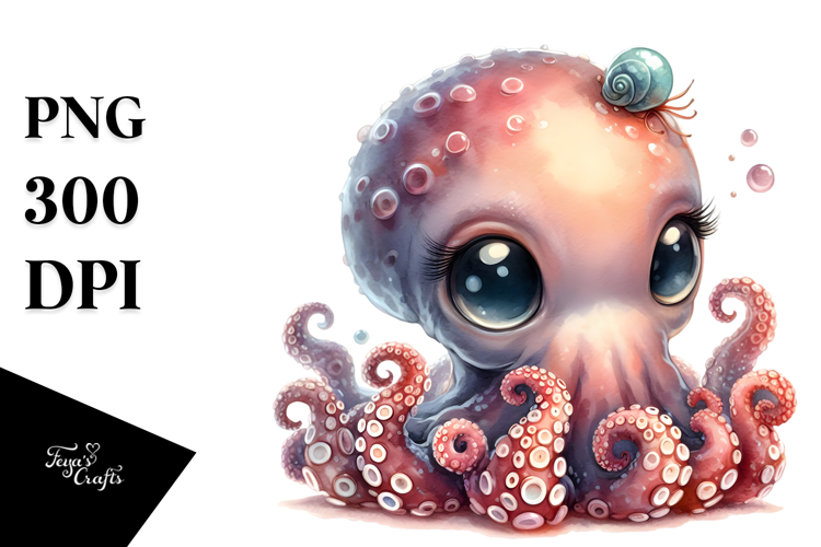 Octopus Clipart Image 9