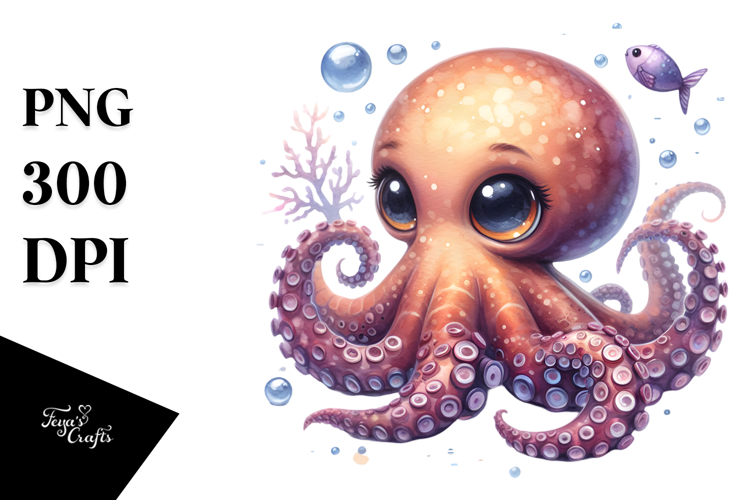 Octopus Clipart Image 20