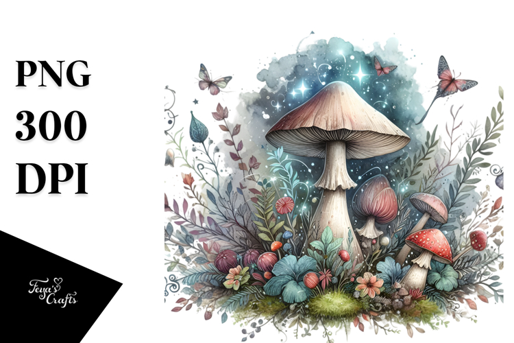 Mushroom Clipart Image 8