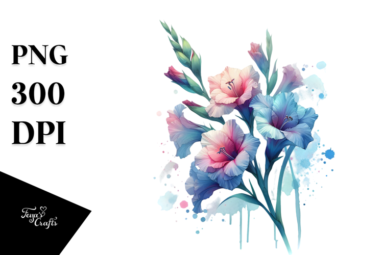 Flower Sticker Png Image 12