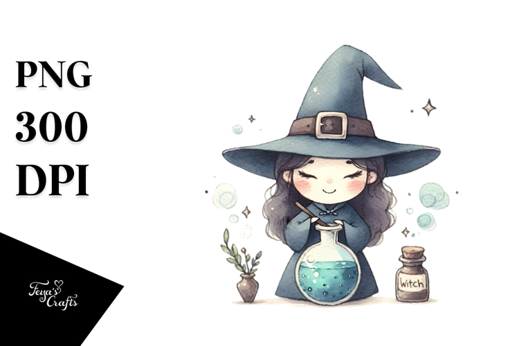 Witch Clipart Image 22